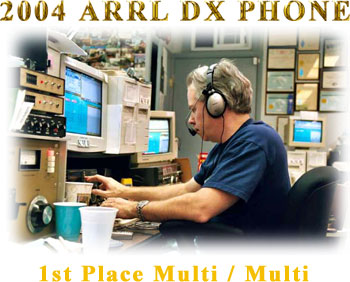 ARRL DX PHONE - 1st Place Multi / Multi