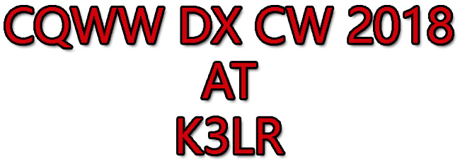 CQWW DX CW 2018 AT K3LR