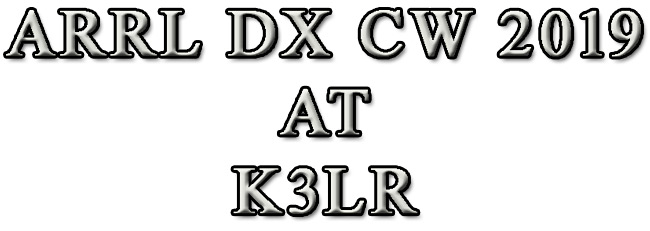 ARRL DX CW 2019 AT K3LR