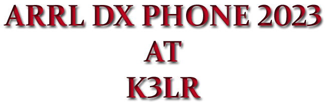 ARRL DX PHONE 2023 AT K3LR