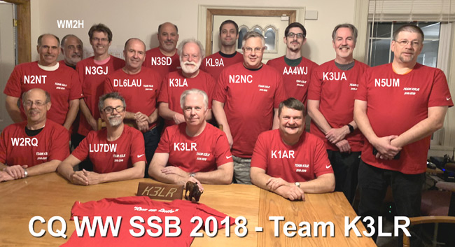 CQWW SSB 2018 TEAM K3LR