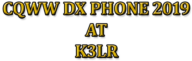 CQWW DX PHONE 2019 AT K3LR