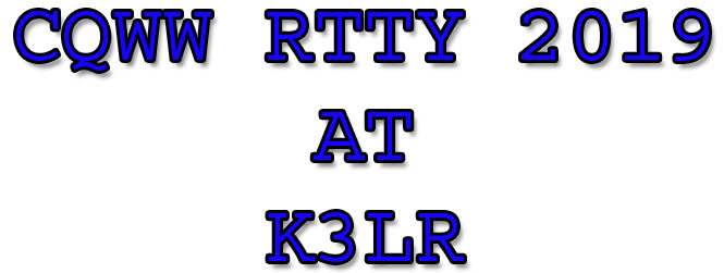 CQWW RTTY 2019 AT K3LR