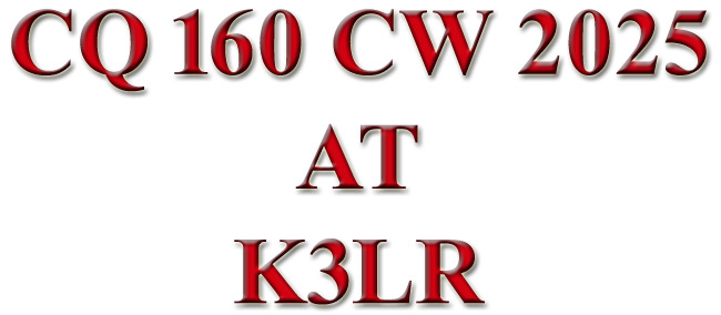CQ 160 CW 2025 AT K3LR
