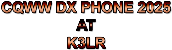 CQWW DX PHONE 2025 AT K3LR